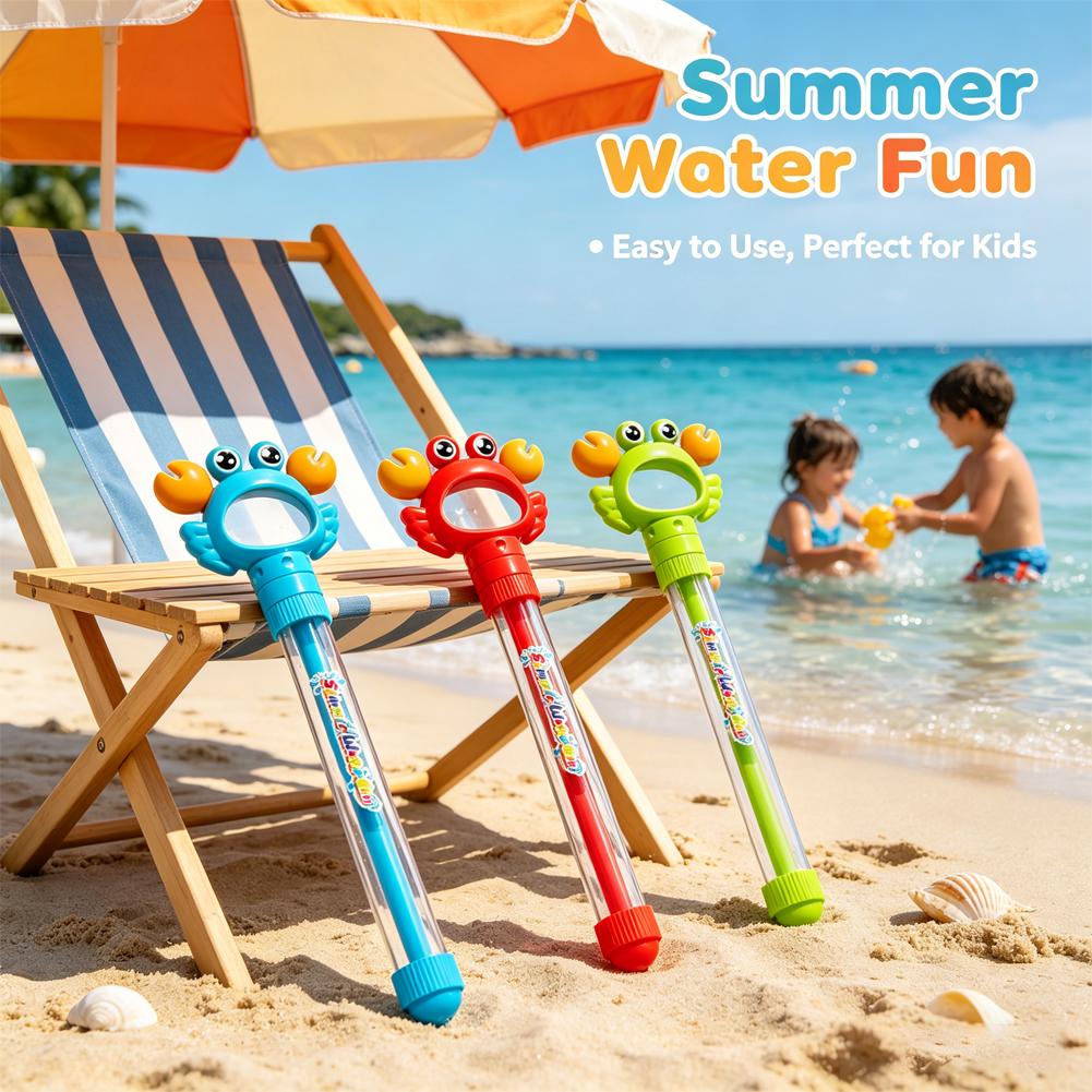 Water Gun Soaker - Cute Crab Summer Water Gun Long