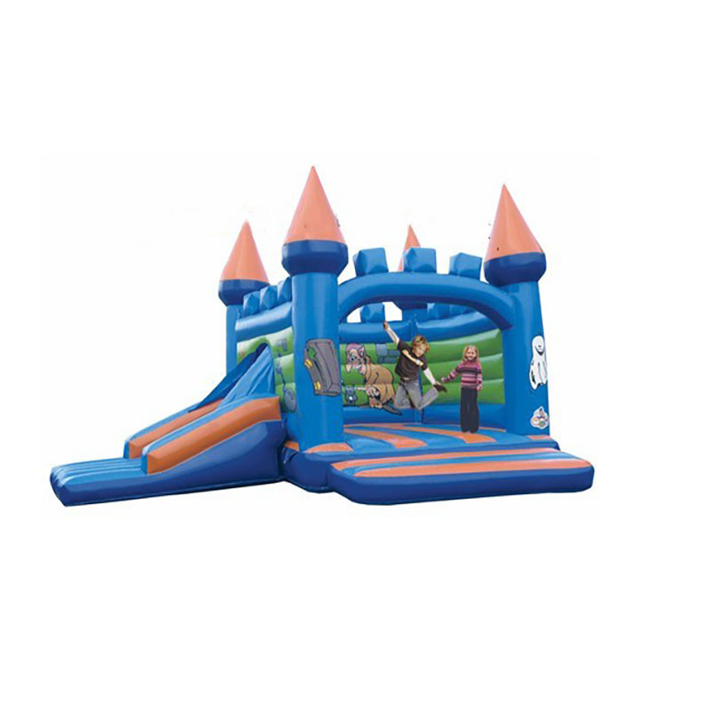 Kids Outdoor Jump House - Inflatable Slides Jumping Castle Children Amusement
