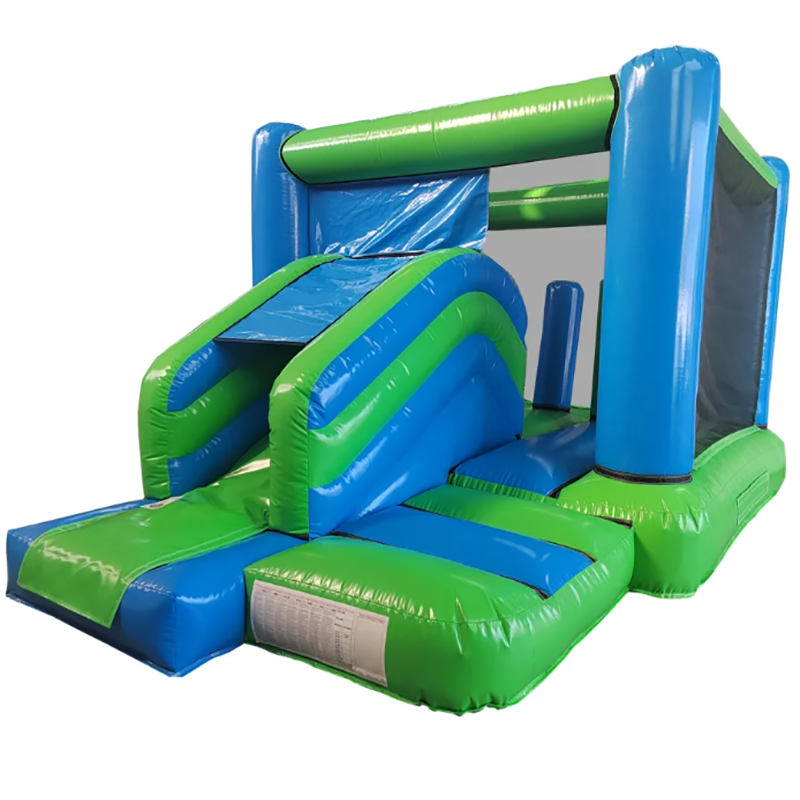 Inflatable Bounce House Green  - Kids Outdoor Jump House recension och pris