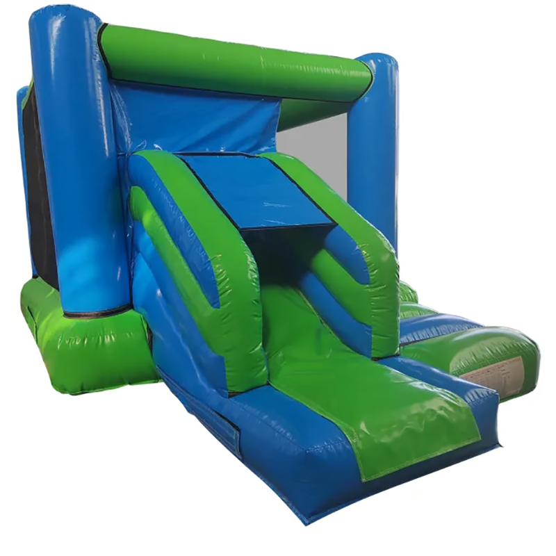 Inflatable Bounce House Green  - Kids Outdoor Jump House recension och pris
