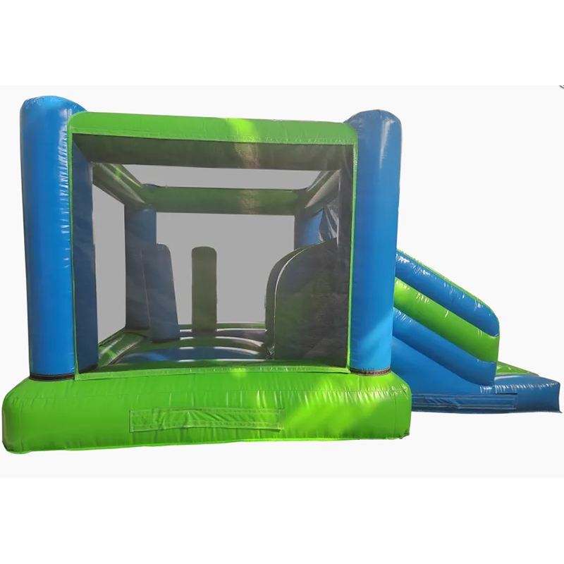 Inflatable Bounce House Green  - Kids Outdoor Jump House recension och pris