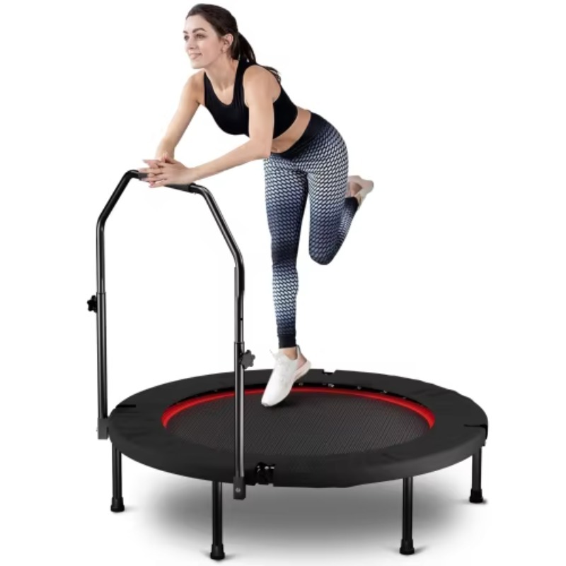 Foldable Trampoline With Handl - Mini Trampoline Spring recension och pris