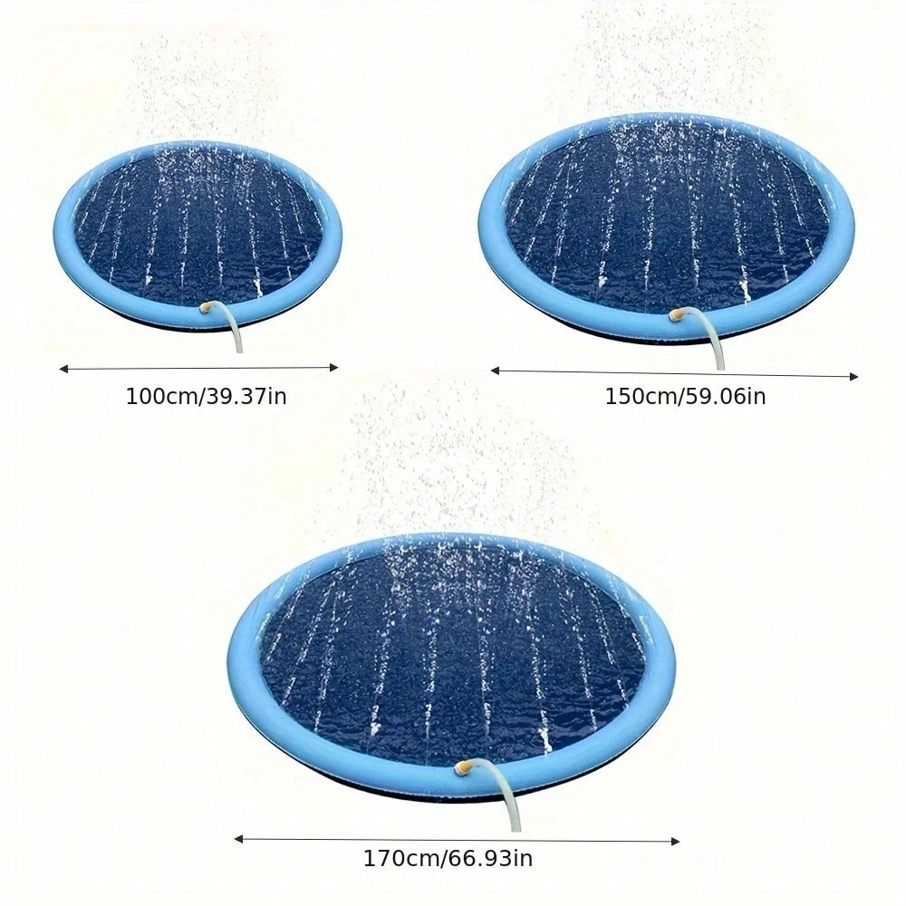Dog Splash Pad Thick Sprinkler - Kids Outdoor Lounge recension och pris
