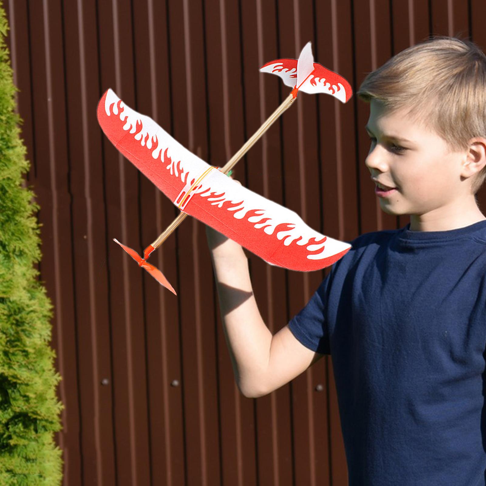 Rubber Band Airplanes Powered  - Kids Outdoor Fun recension och pris