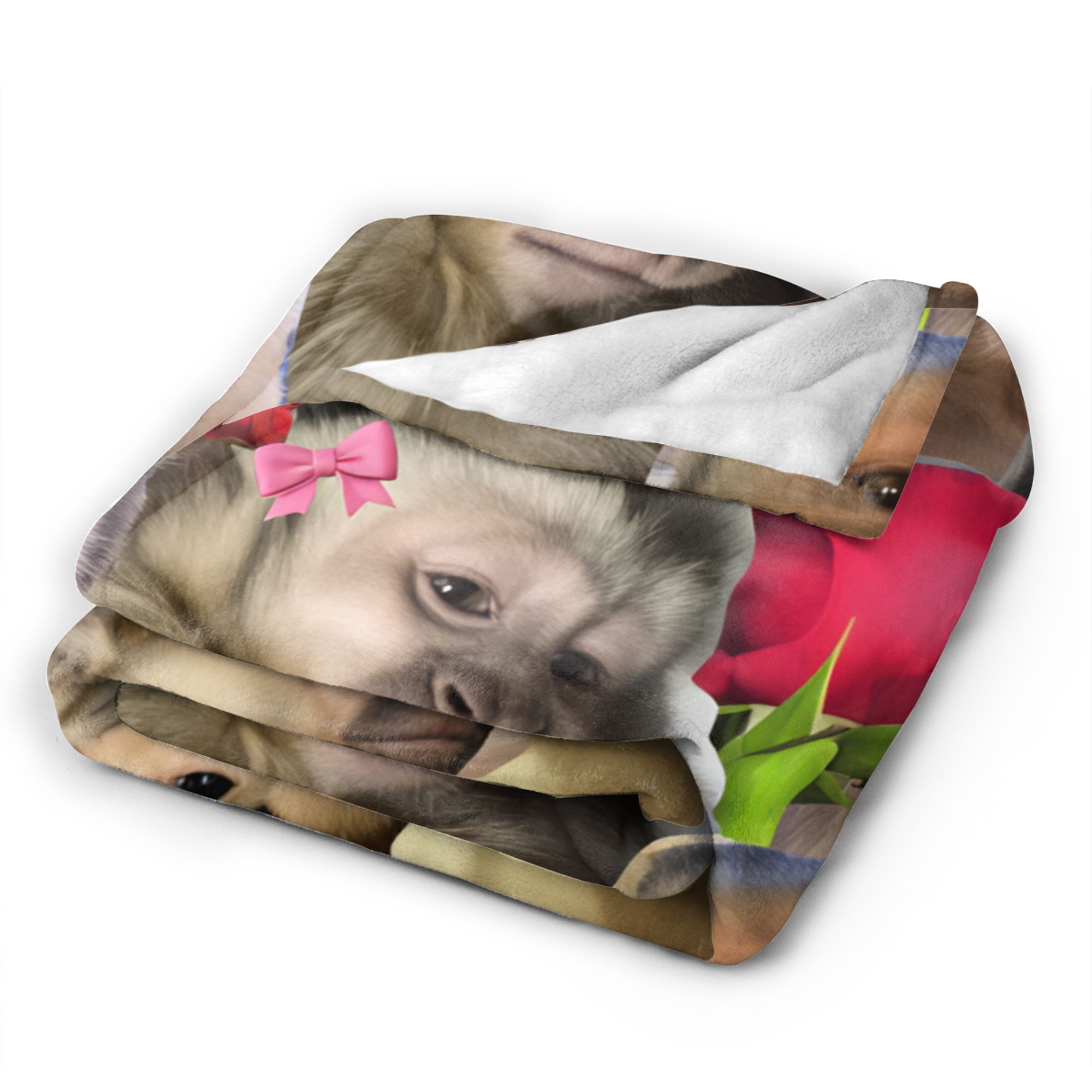 Monkey Face Collage Flannel Bl - Kids Outdoor Lounge recension och pris