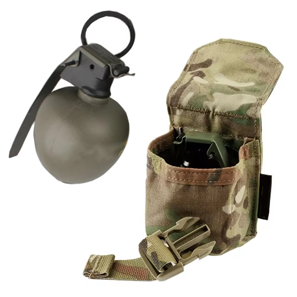 Tactical Molle Grenade Pouch F - Mini Trampoline Spring recension och pris
