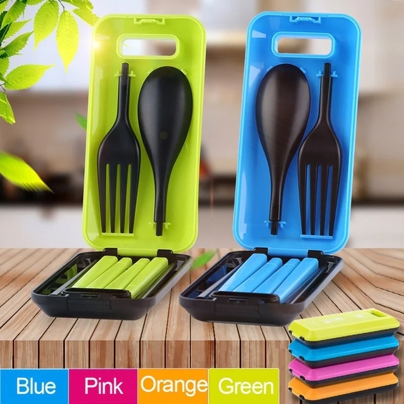 Folding Travel Dinnerware Set  - Kids Outdoor Dining Set recension och pris