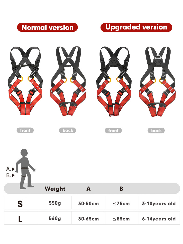 Kid's Safety Belt Child Full B - Kids Outdoor Equipment recension och pris