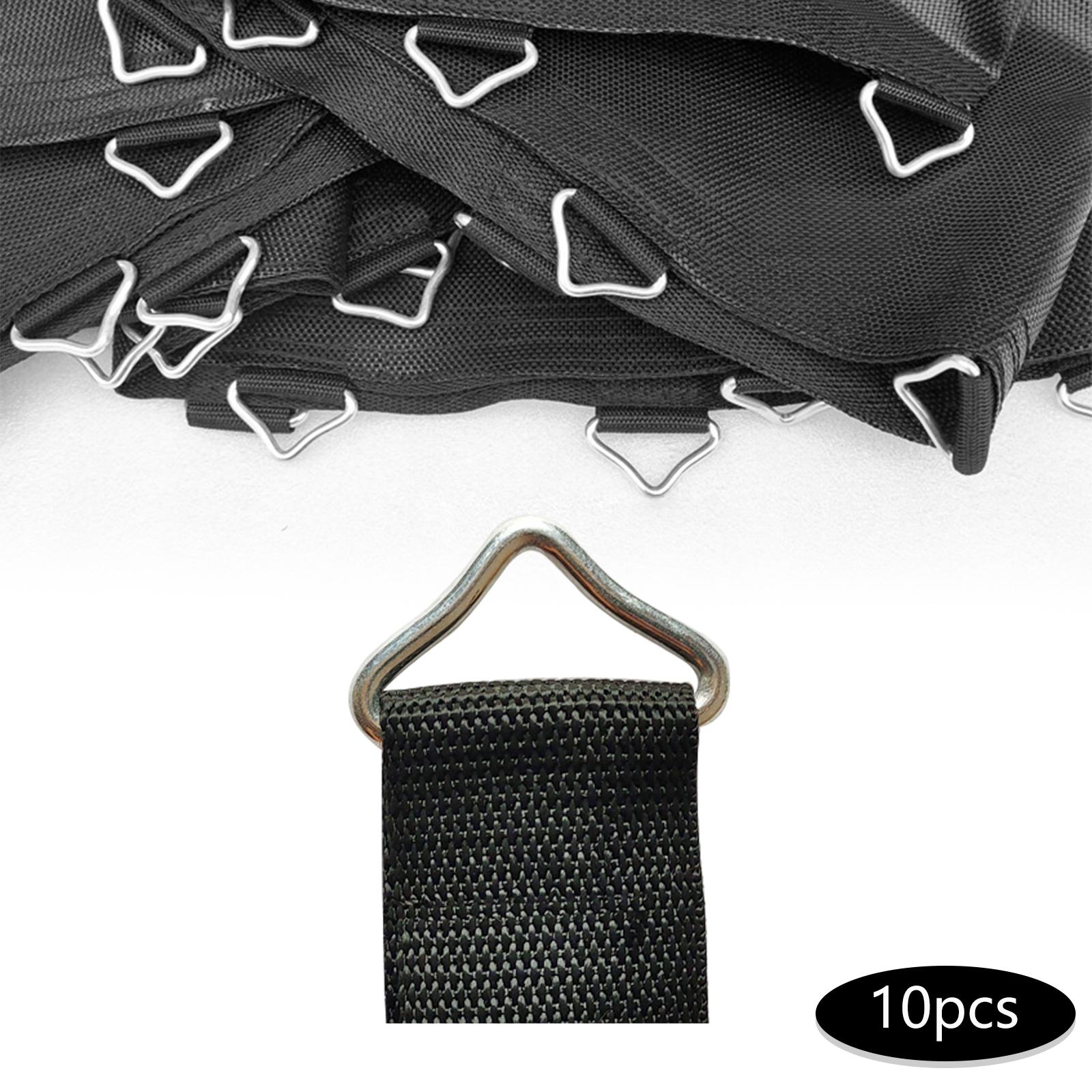 10 Pack Triangle Buckle SpBuck - Mini Trampoline Spring recension och pris