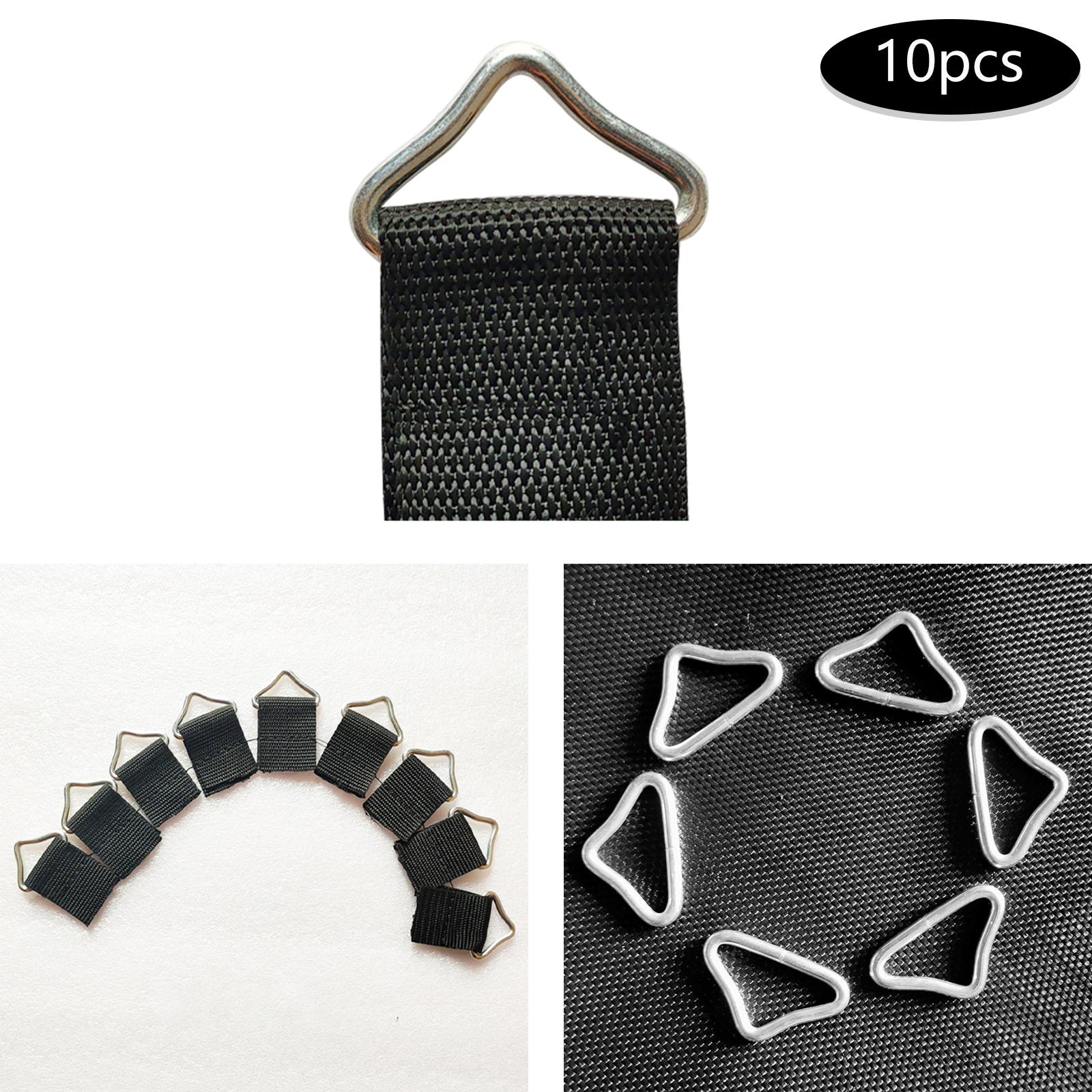 10 Pack Triangle Buckle SpBuck - Mini Trampoline Spring recension och pris