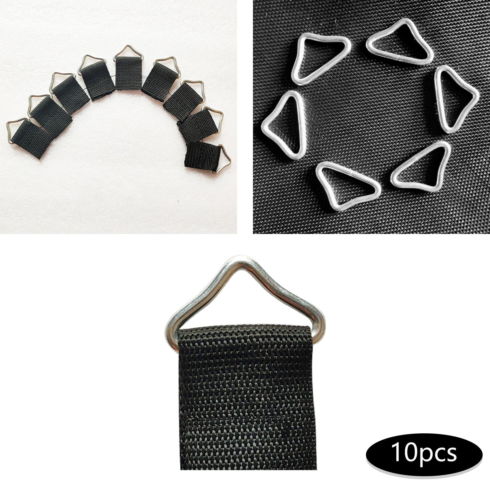 10 Pack Triangle Buckle SpBuck - Mini Trampoline Spring recension och pris