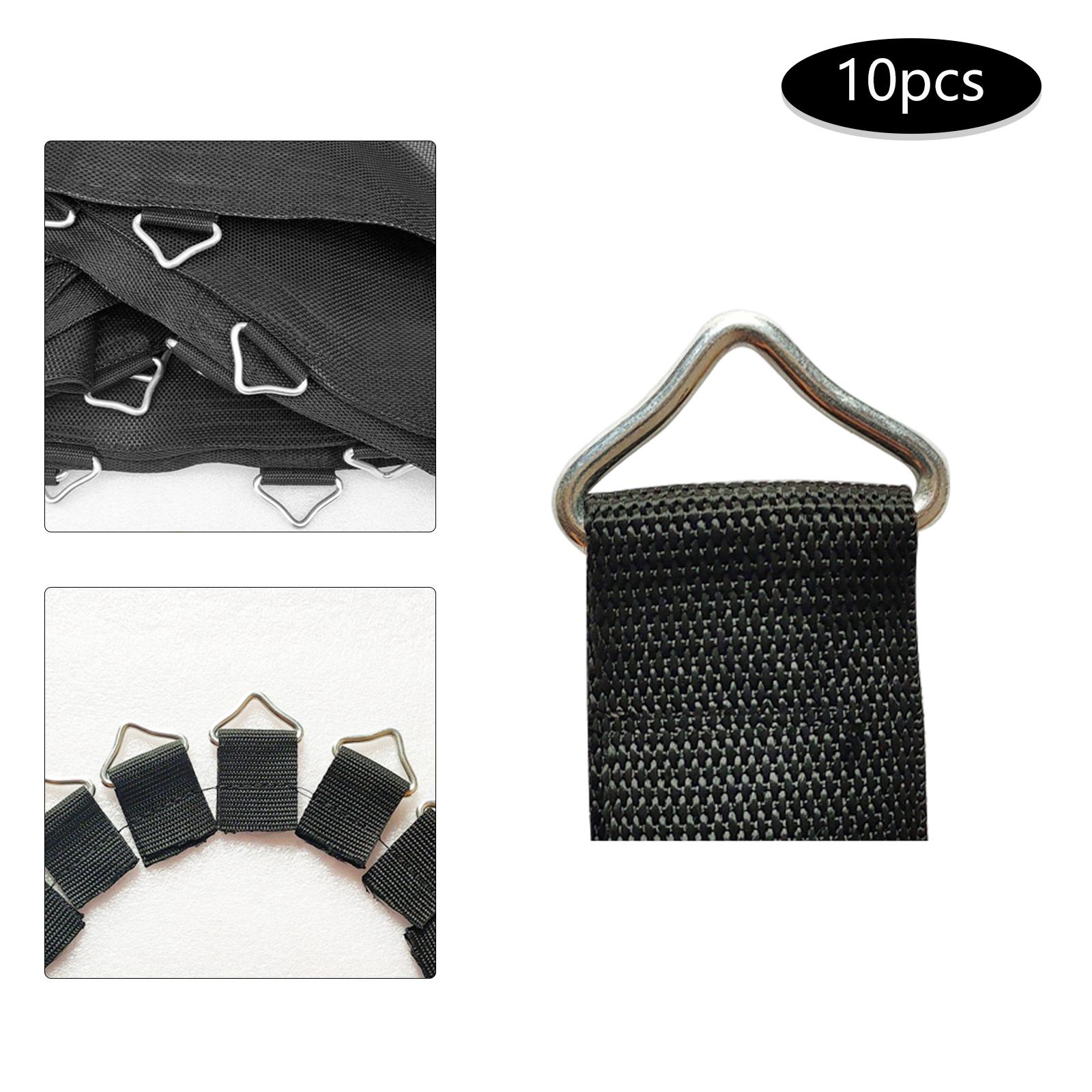 10 Pack Triangle Buckle SpBuck - Mini Trampoline Spring recension och pris