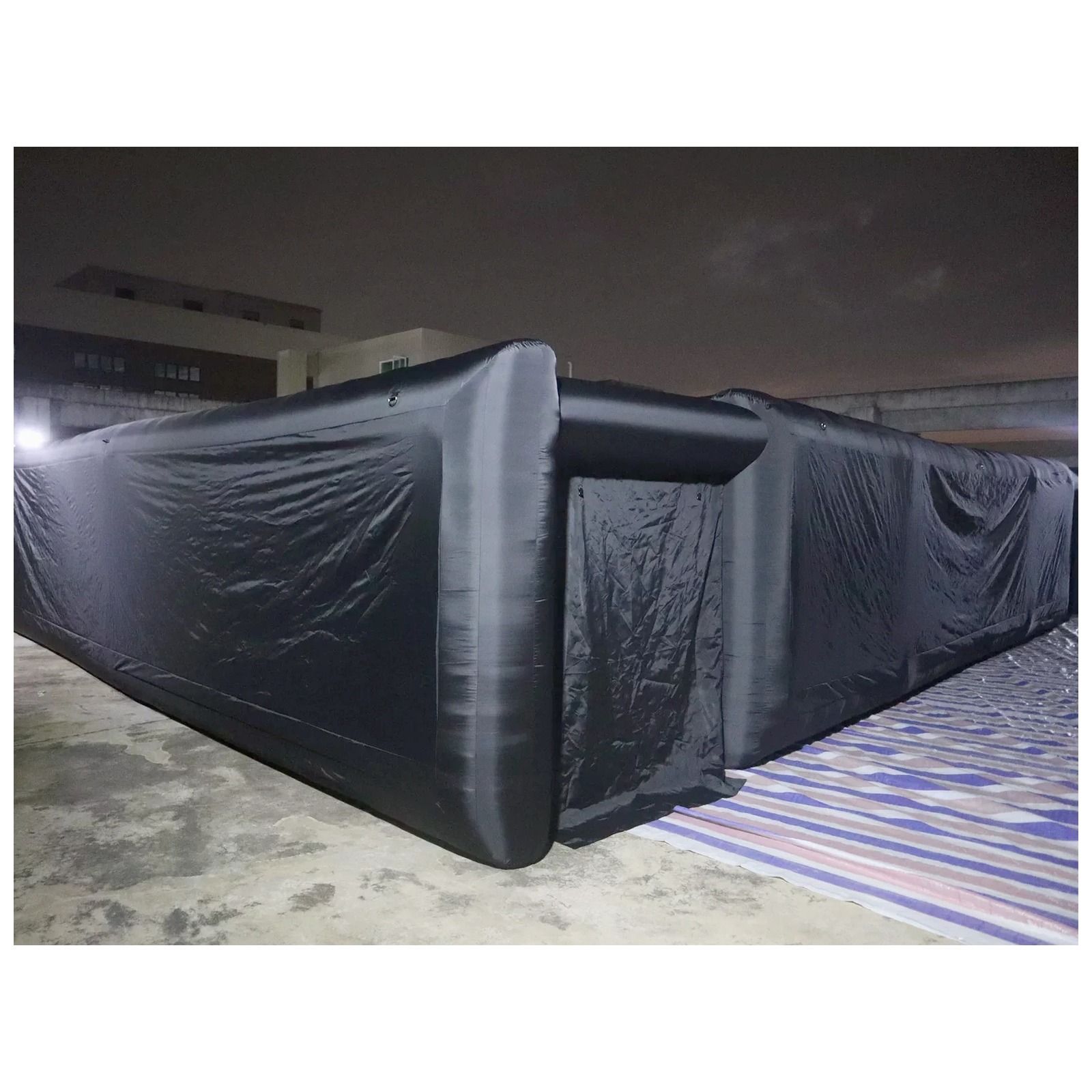 Large Plain Black Inflatable M - Kids Outdoor Fun recension och pris
