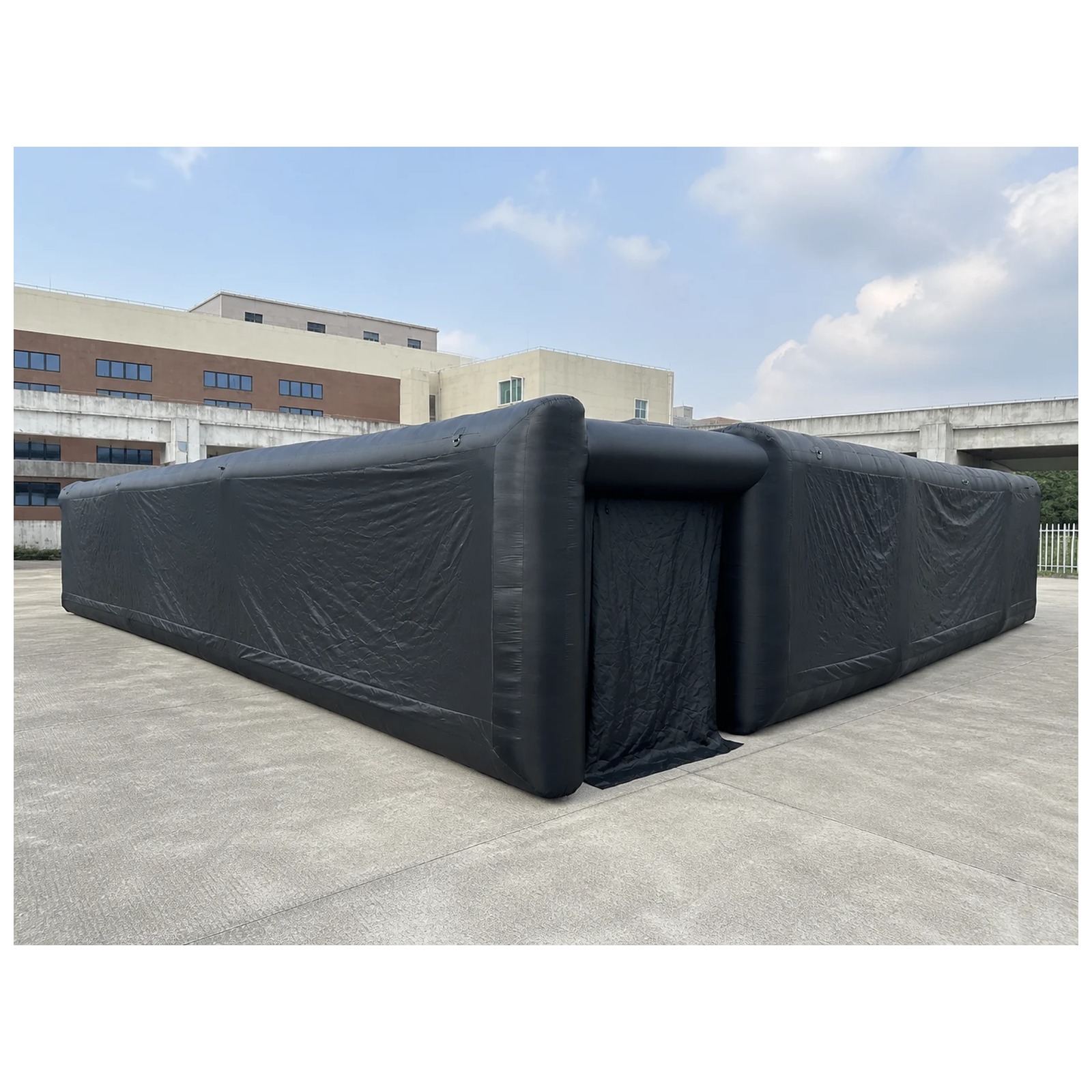 Large Plain Black Inflatable M - Kids Outdoor Fun recension och pris