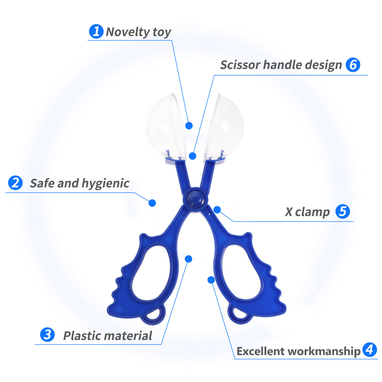 8Pcs Insect Catcher Scissors K - Kids Outdoor Fun recension och pris