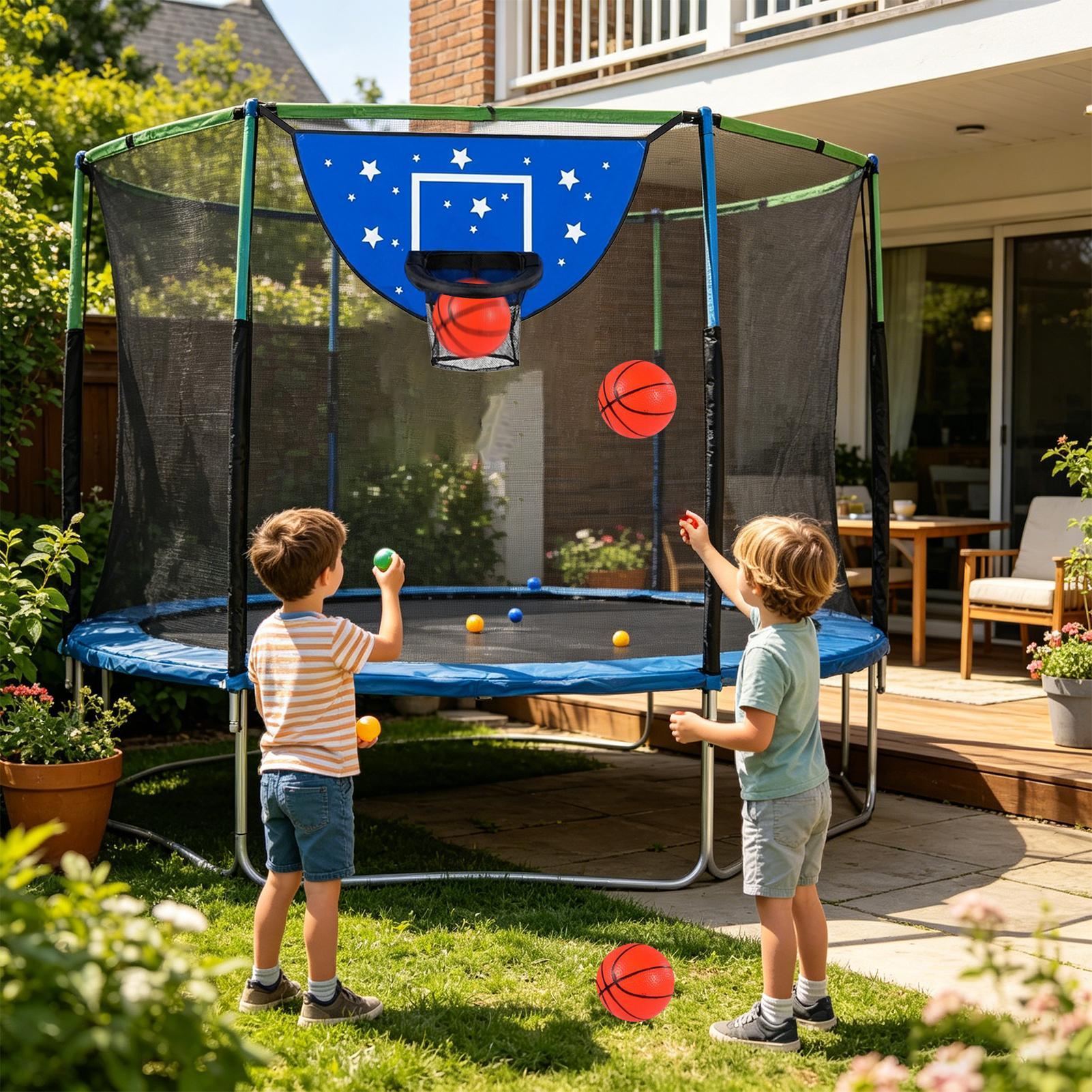 Basketball Goal For Trampoline - Kids Outdoor Fun recension och pris