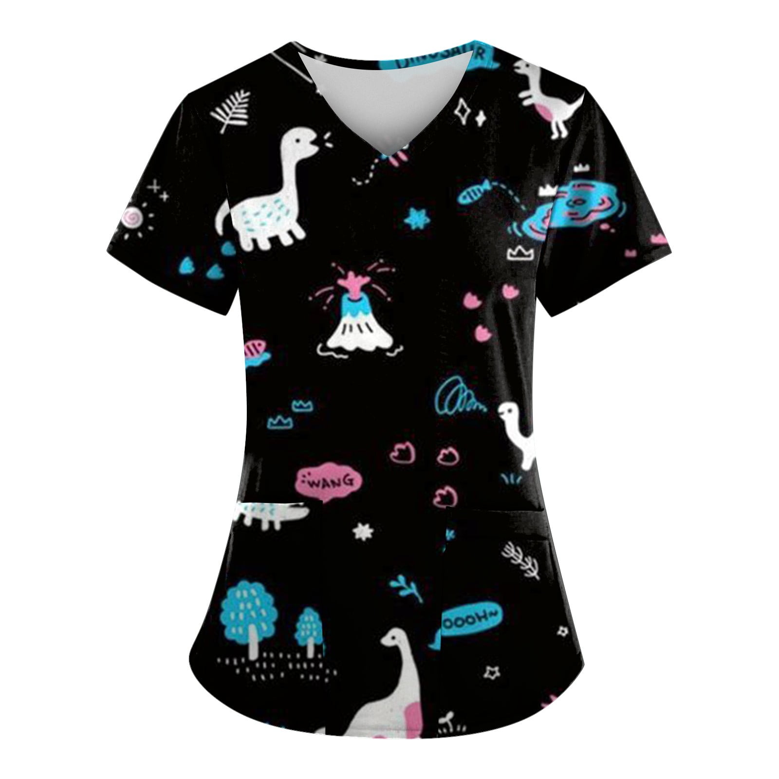 Surgical Uniforms Woman Dinosa - Mini Trampoline Spring recension och pris
