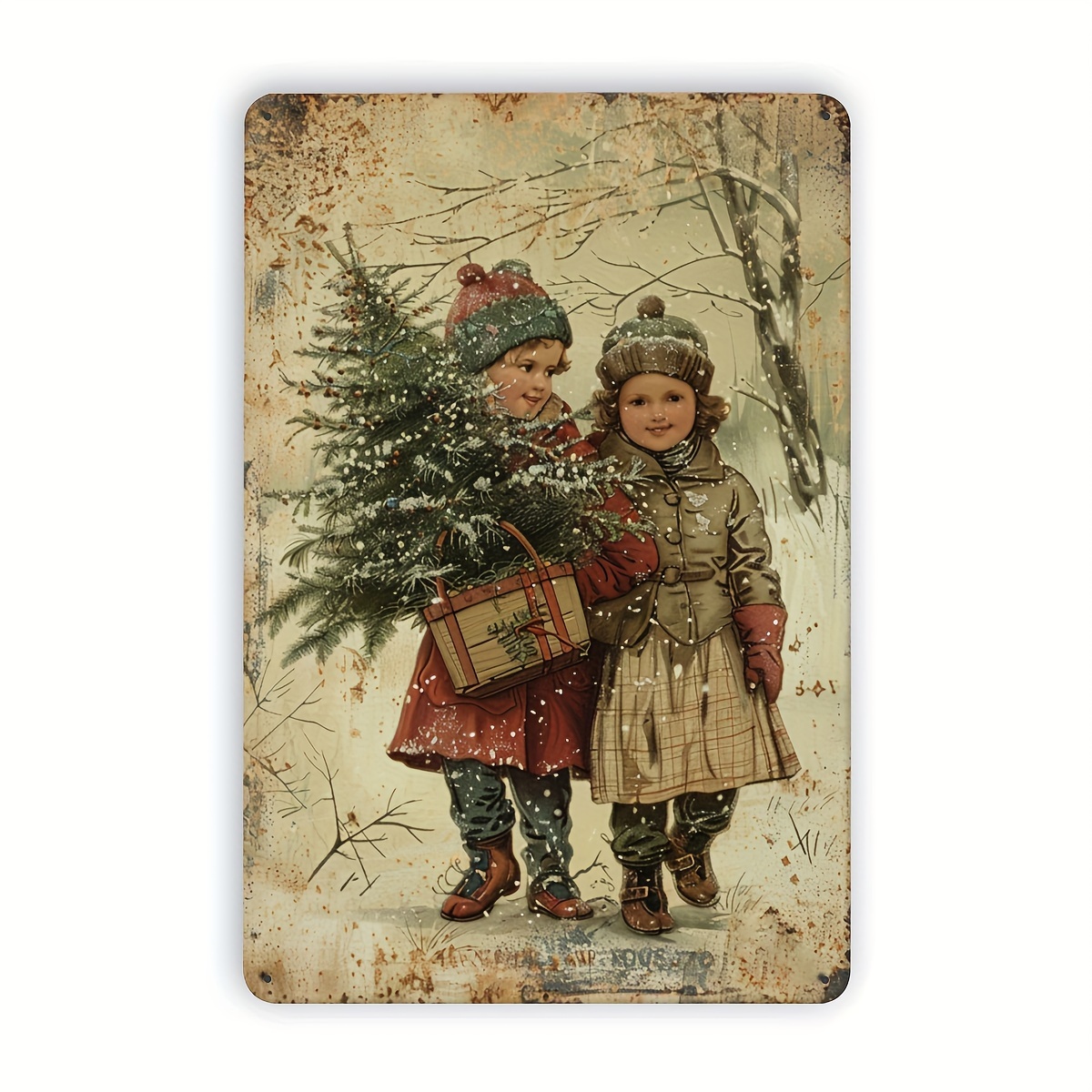  Vintage Christmas Tree Kids M - Kids Outdoor Gym recension och pris