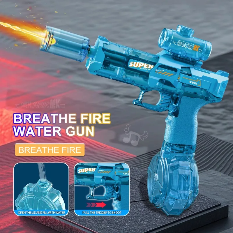 Led Light Emitting Electric Wa - Water Gun Soaker recension och pris