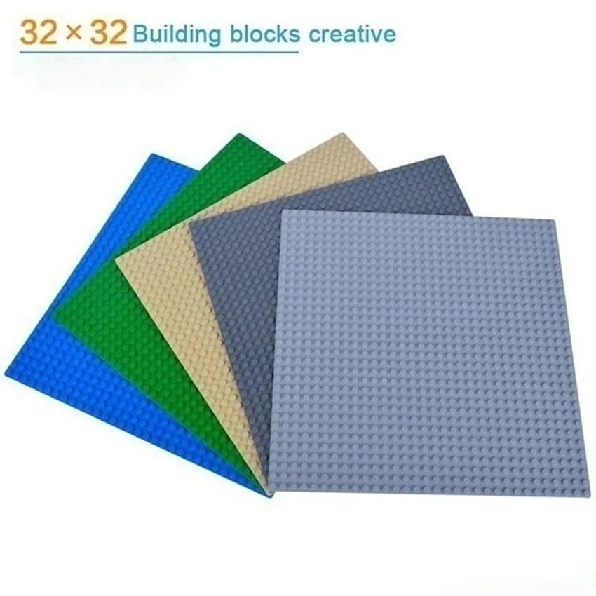 6PCS Classic Base Plate 32x32  - Lego Set City recension och pris