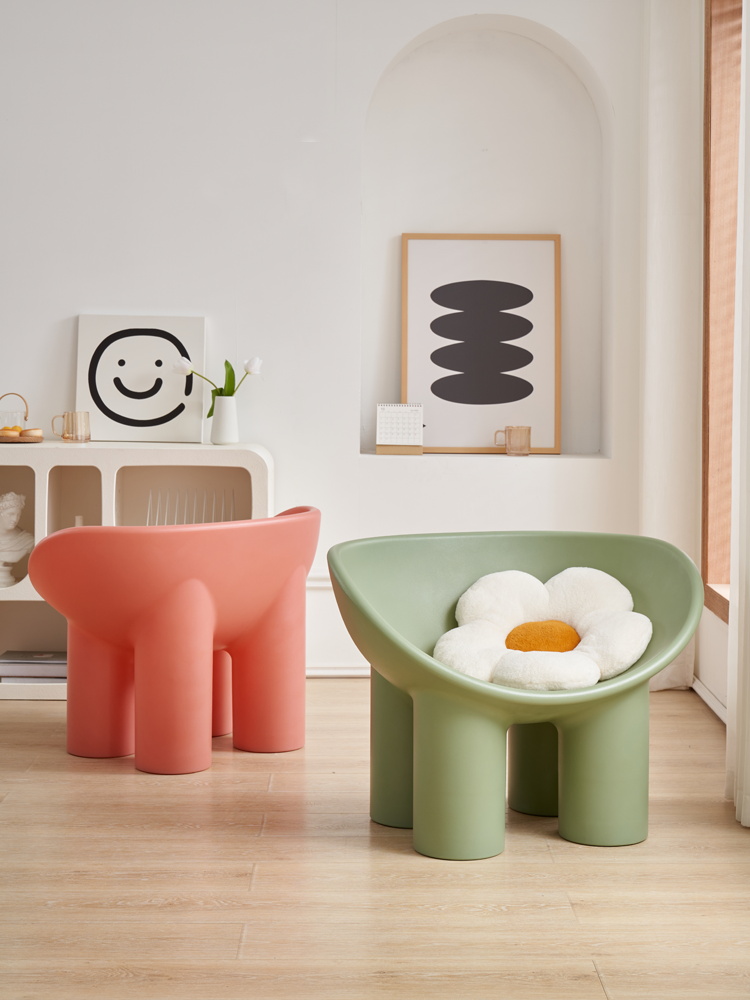 Scandinavian-Style Plastic Ele - Kids Outdoor Lounge recension och pris