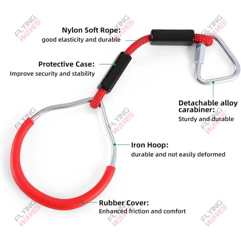 Kids Hanging GYM Ring Swing Cl - Kids Outdoor Gym recension och pris