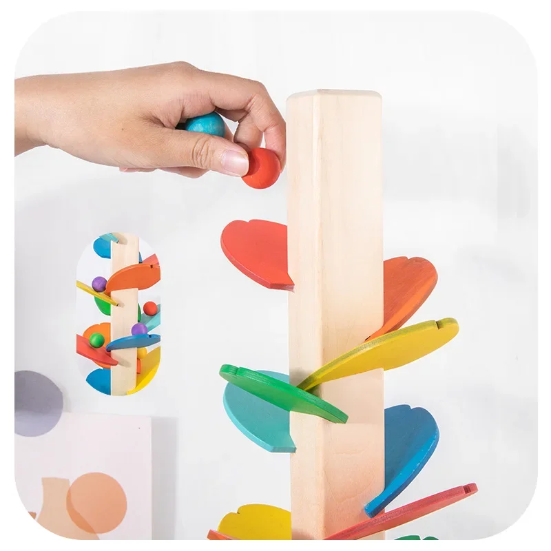Wooden Rainbow Music Tree Ball - Stepping Stone Foam recension och pris