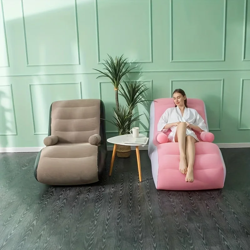 Inflatable Lazy Sofa Flocking  - Kids Outdoor Lounge recension och pris